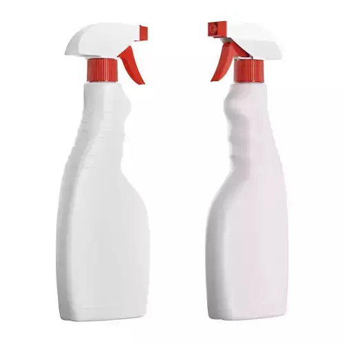 Bottle with trigger 3D model