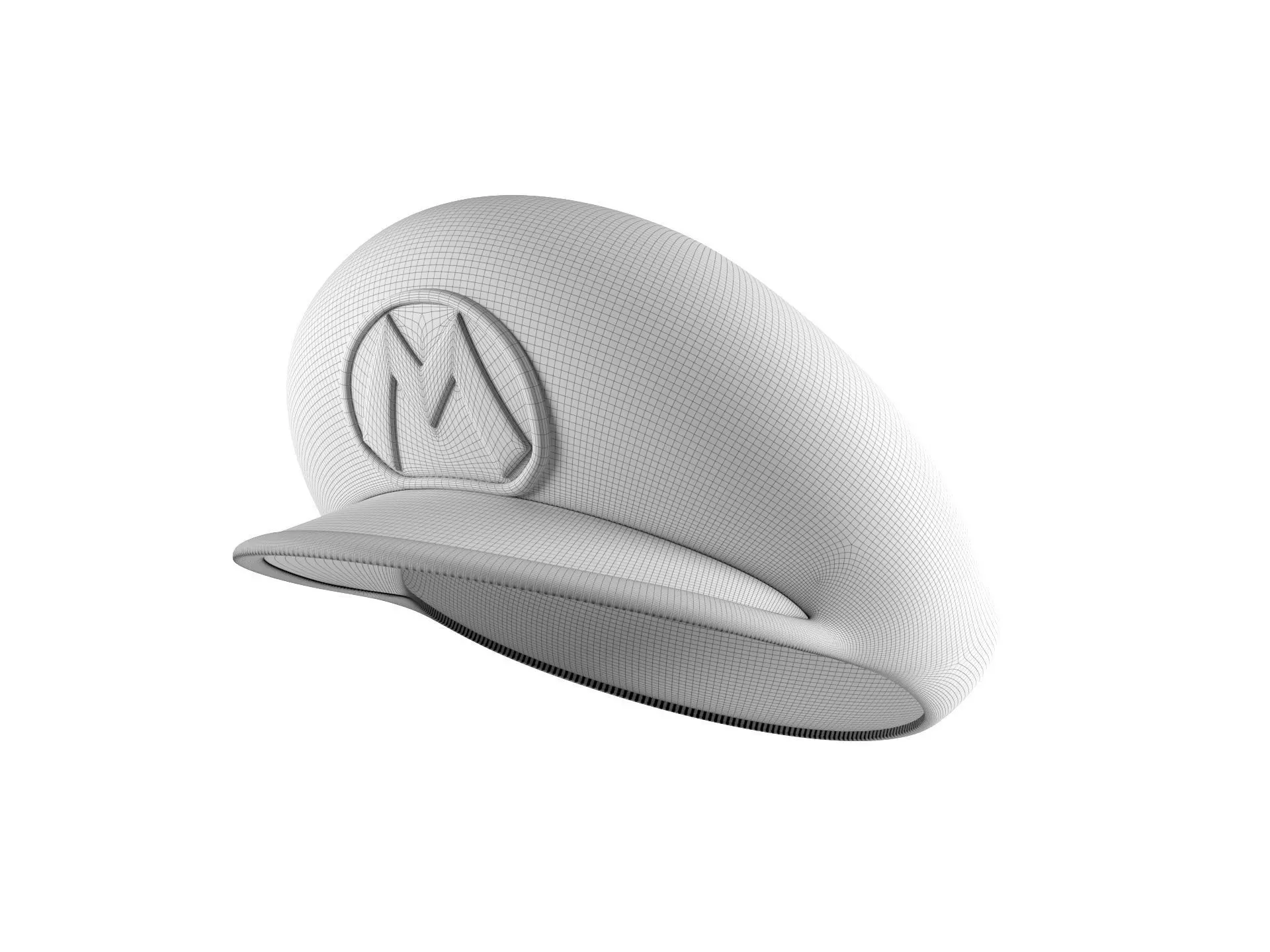 Mario Cap 3D print model_1