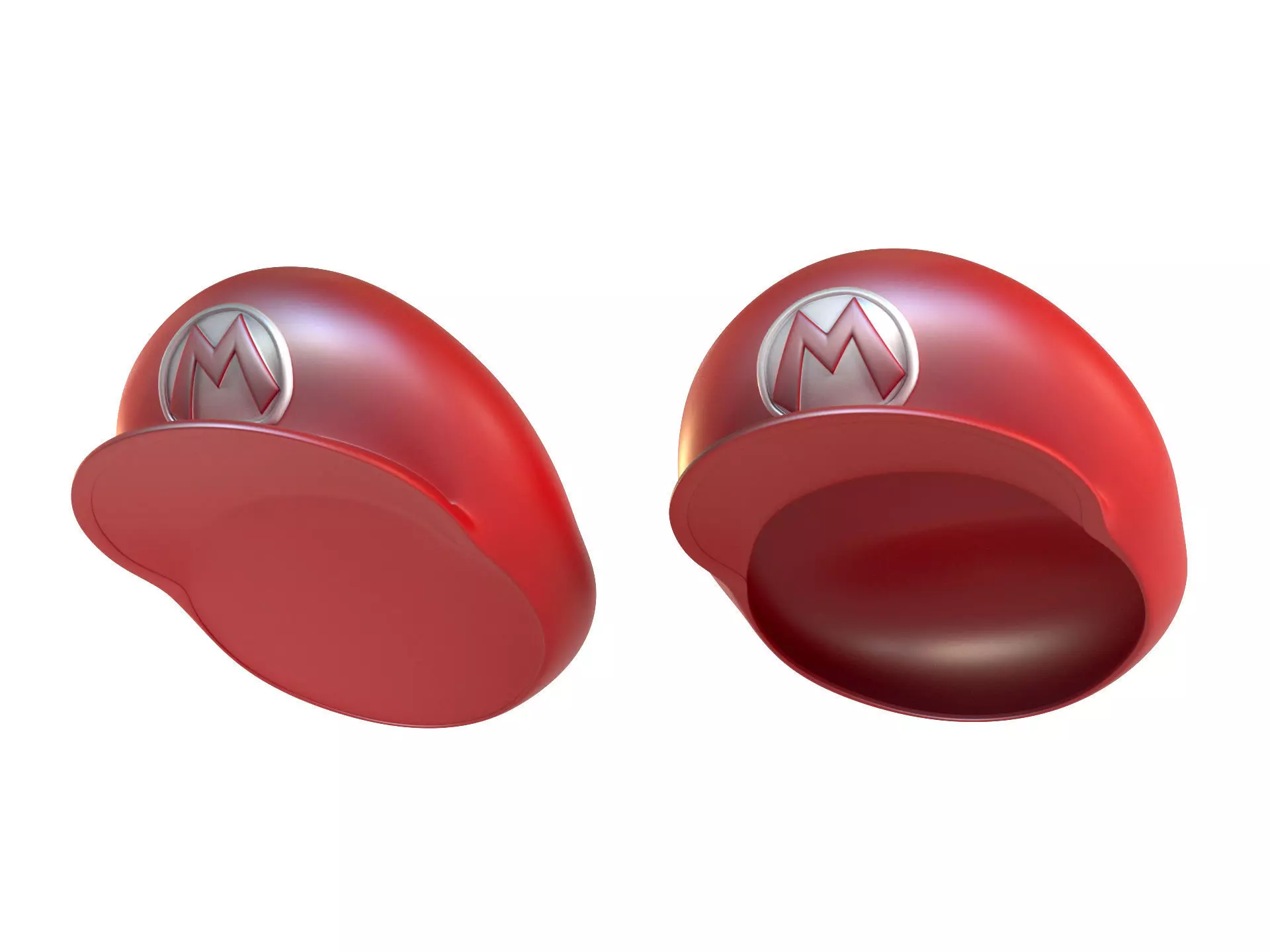 Mario Cap 3D print model_3