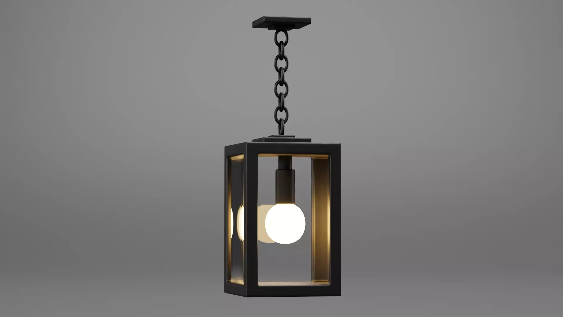Modern Lantern Collection Low-poly 3D model_11