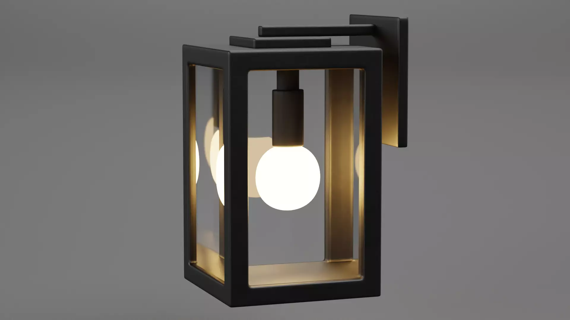 Modern Lantern Collection Low-poly 3D model_10