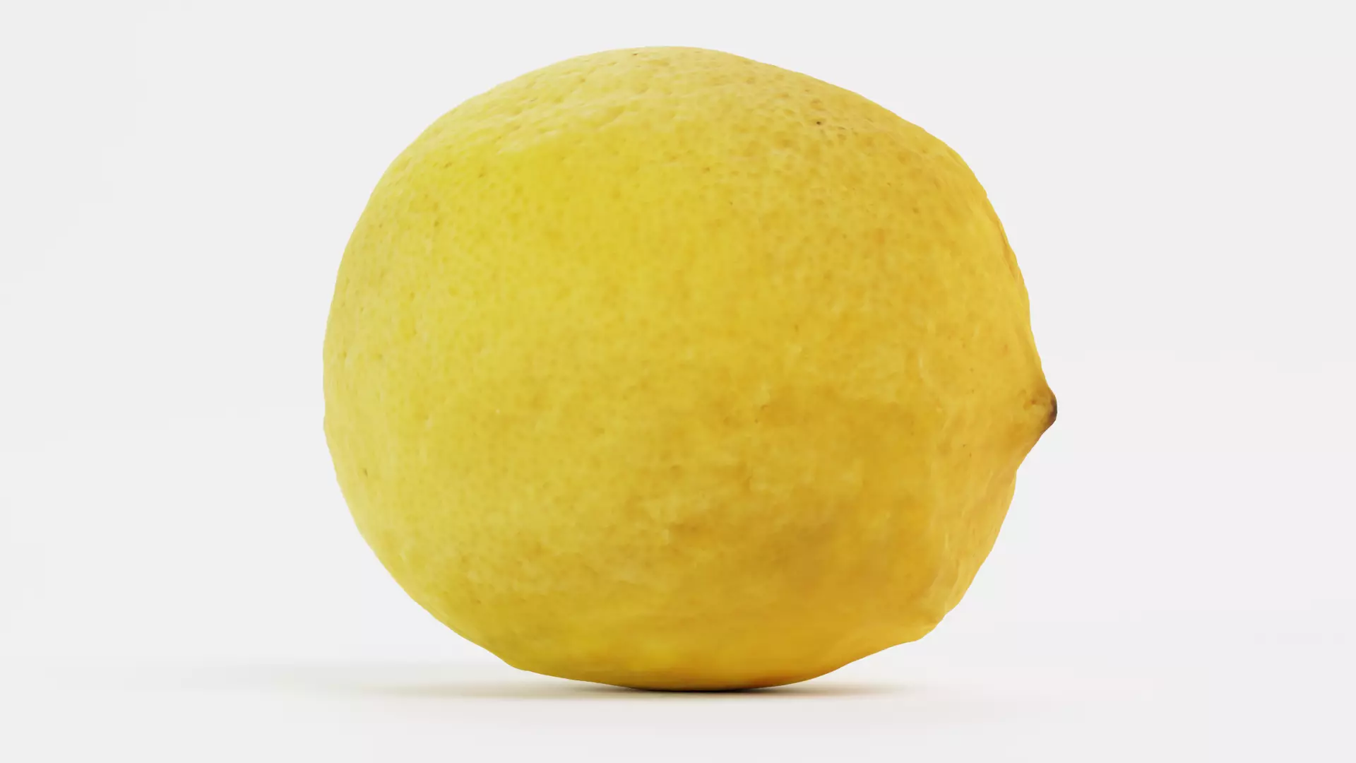 Lemon - Realistic Fresh Citrus Fruit 3D model