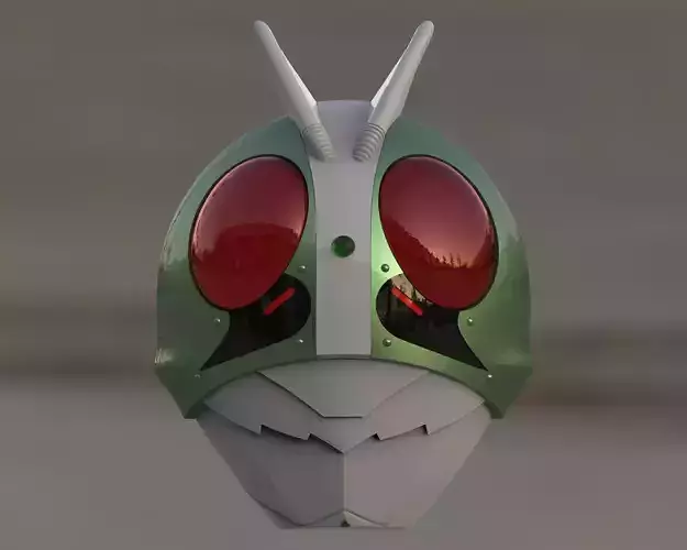 Kamen rider Ichigo Mask  from Tojima Wants to Be a Kamen Rider