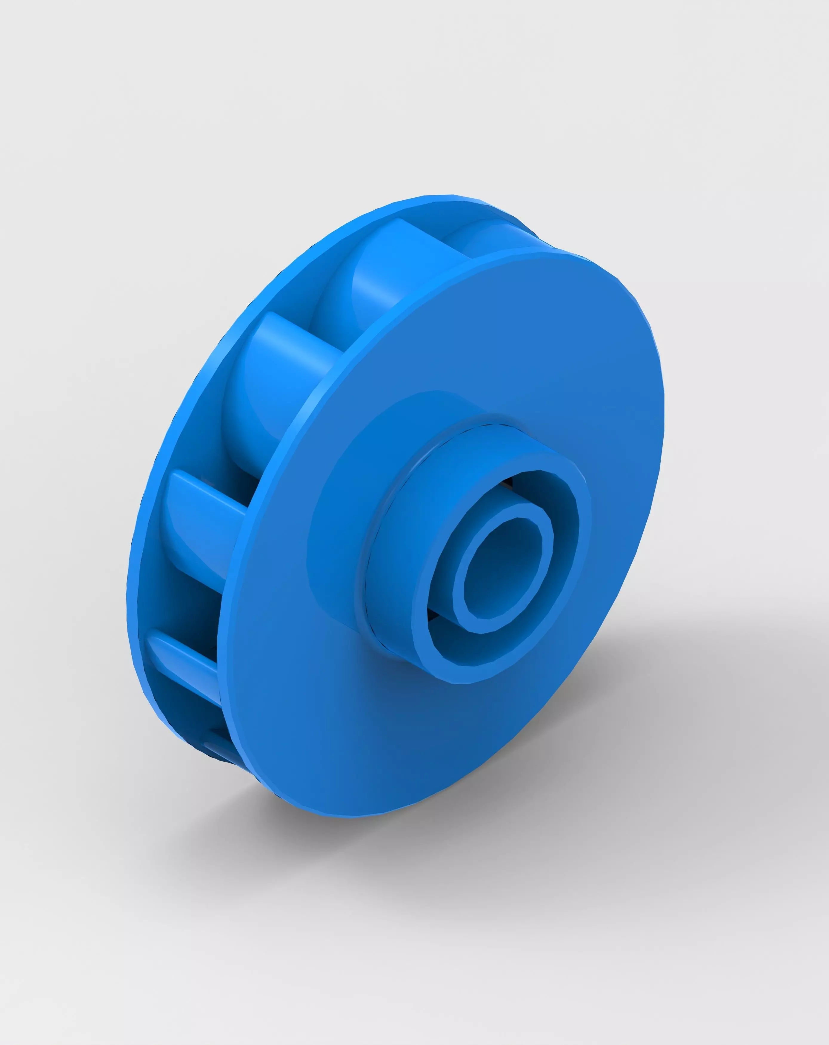 Impeller 3D print model_2