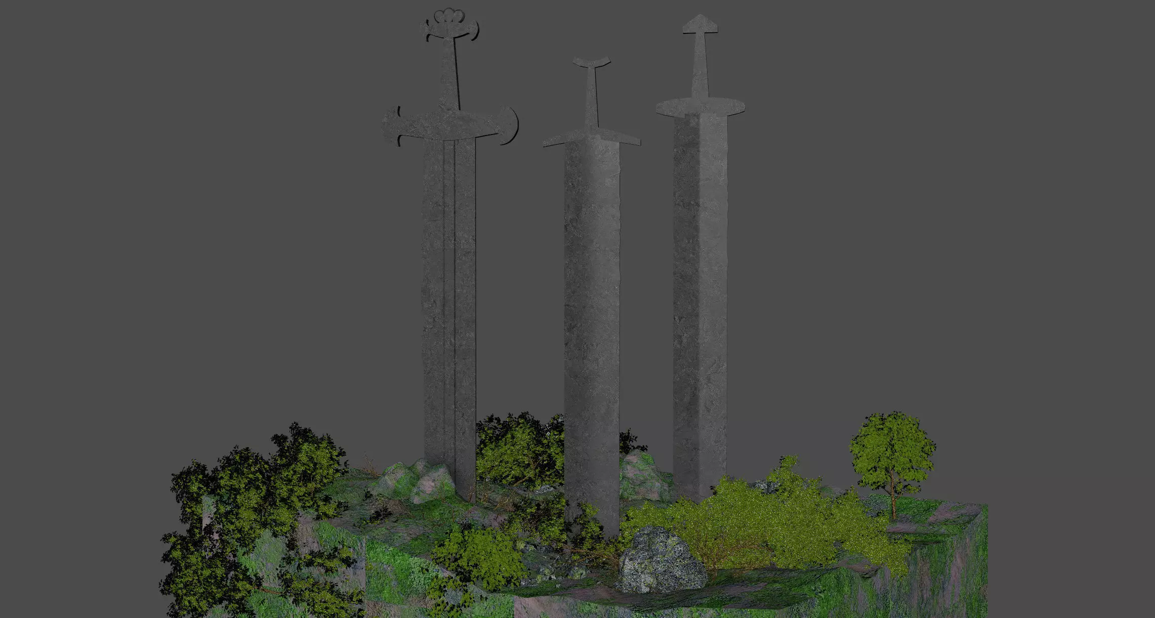 The Swords of Stavanger 3D model_10