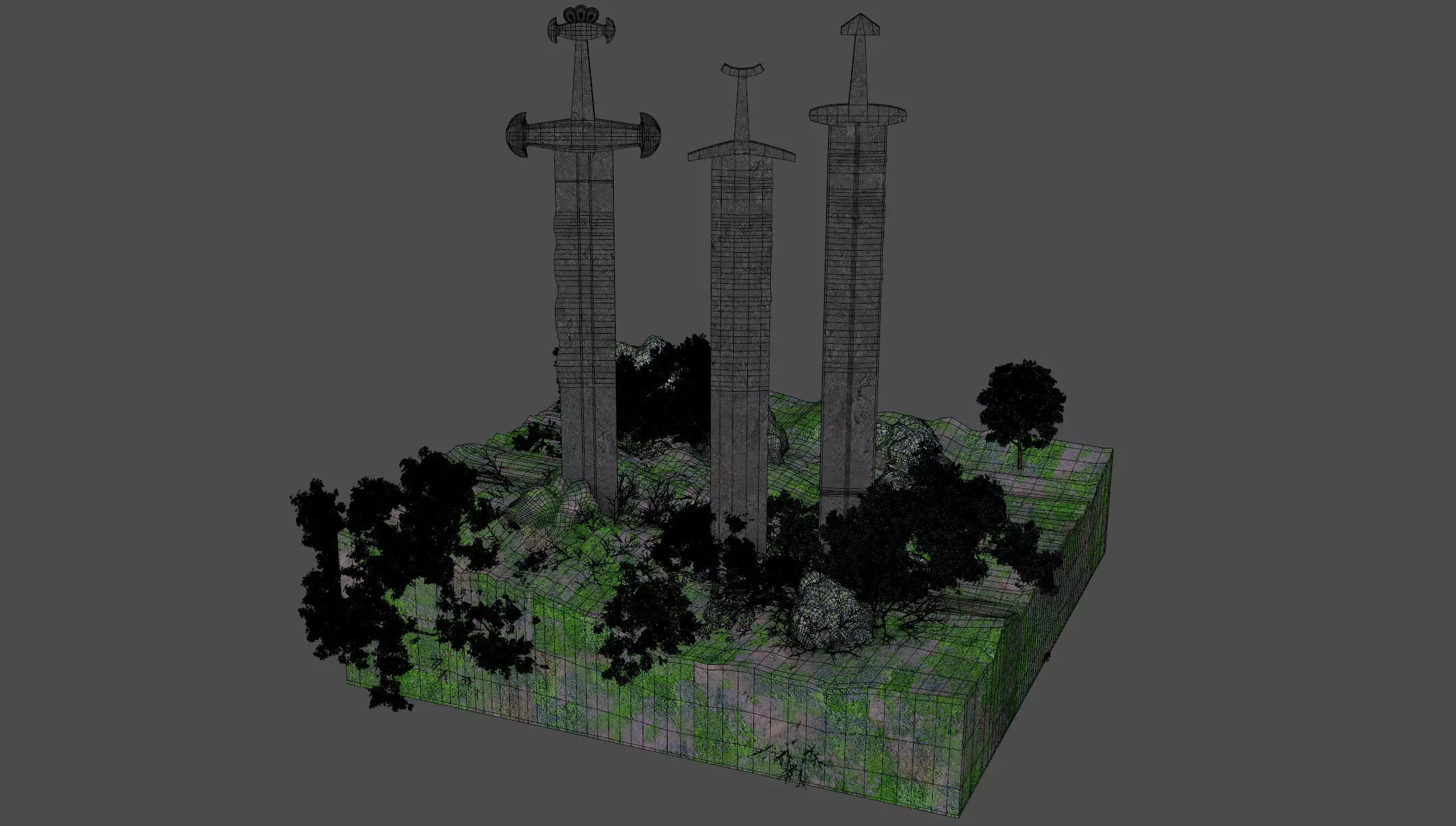 The Swords of Stavanger 3D model_5