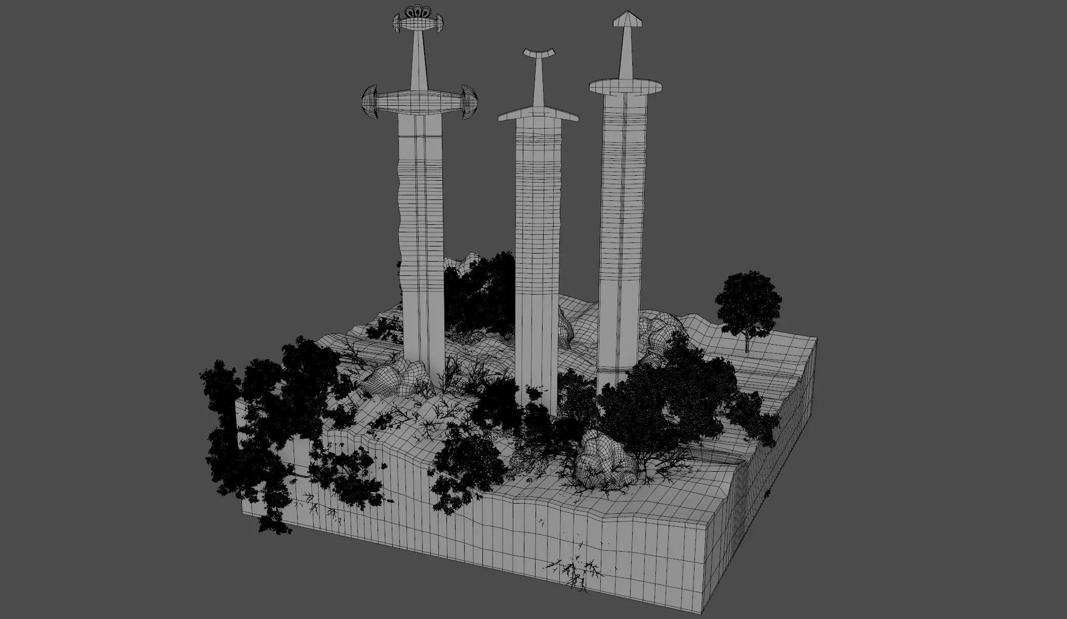 The Swords of Stavanger 3D model_6