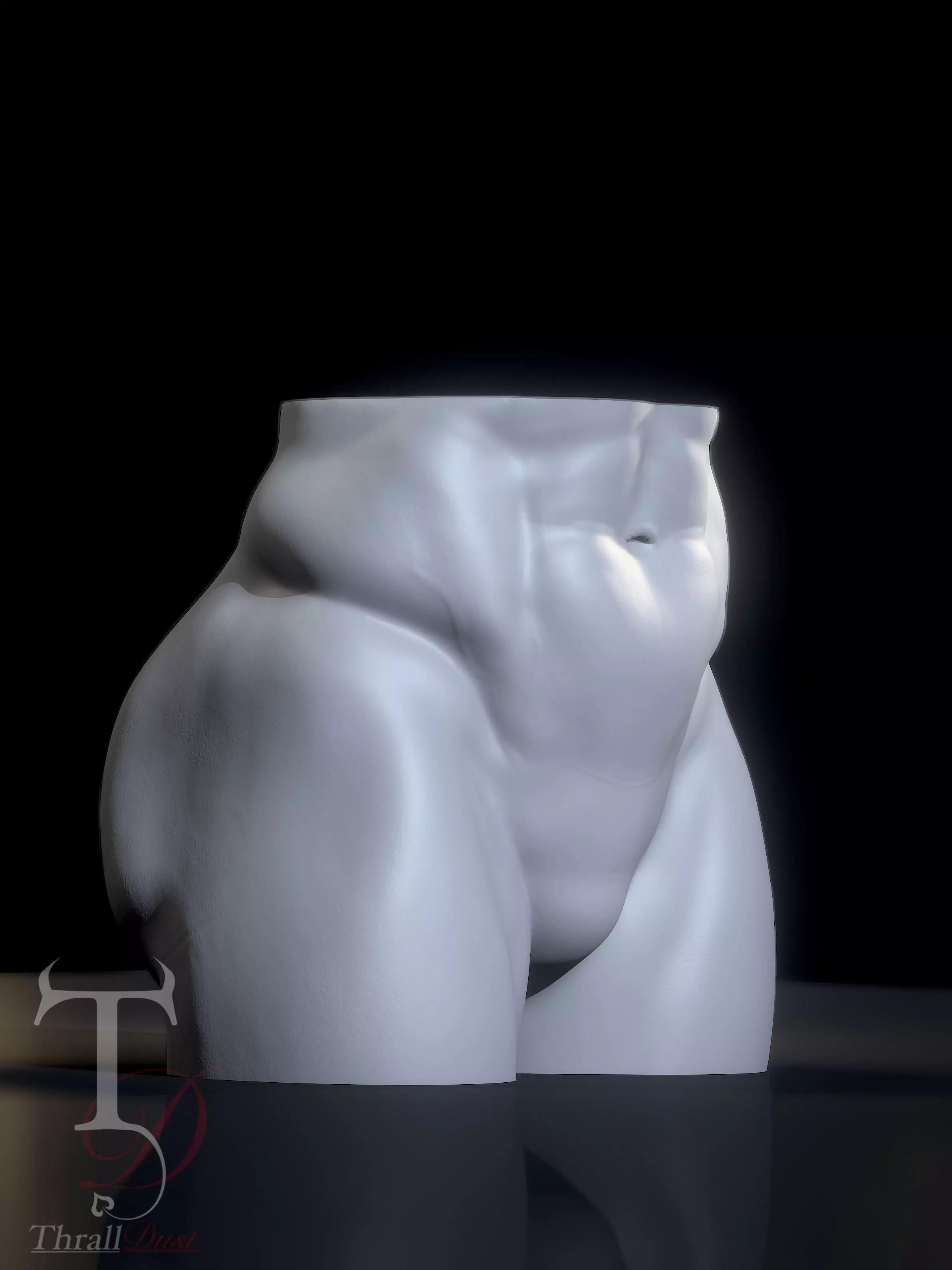 Bubble-Butt Male 3D print model_6