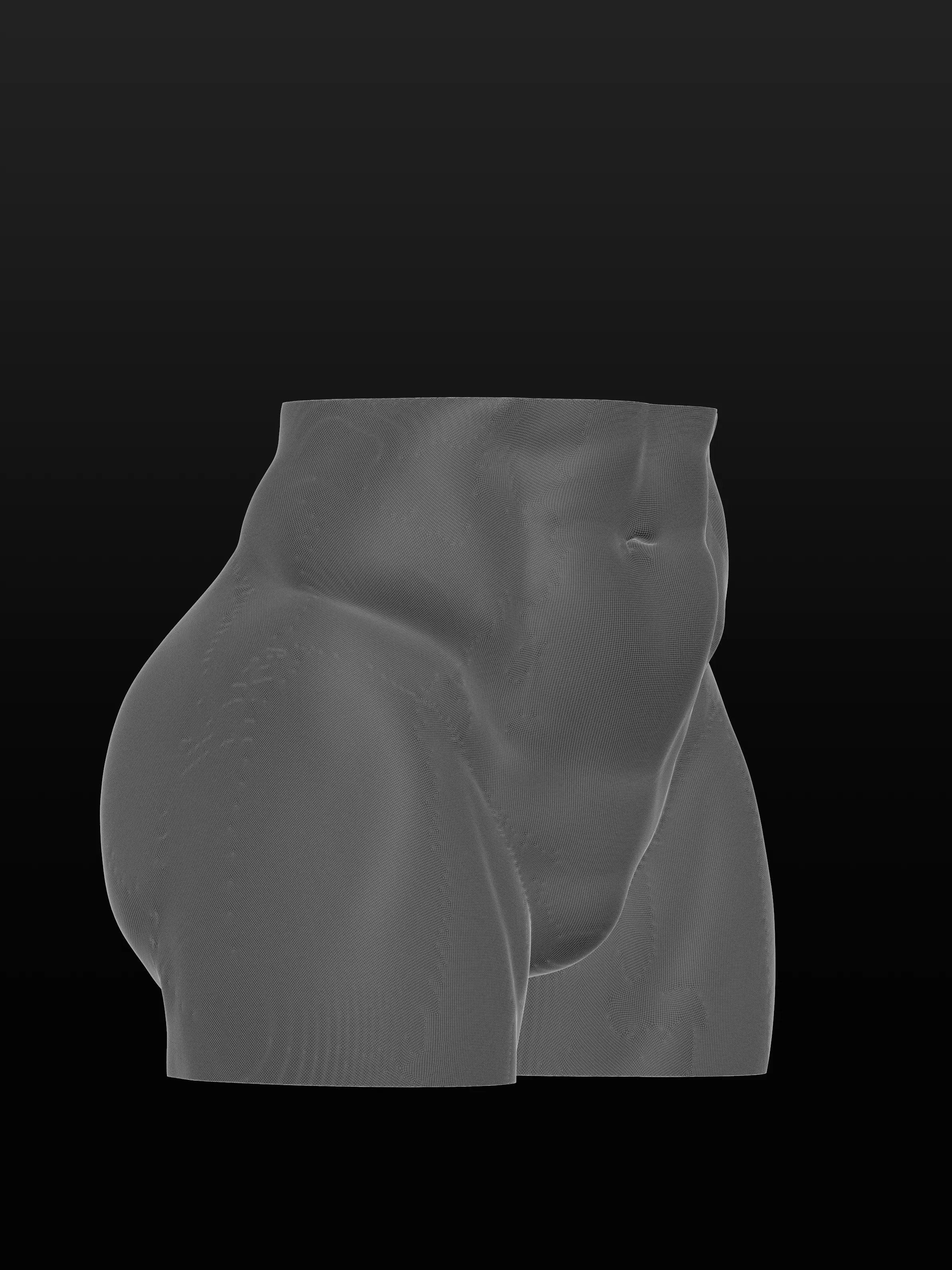 Bubble-Butt Male 3D print model_14