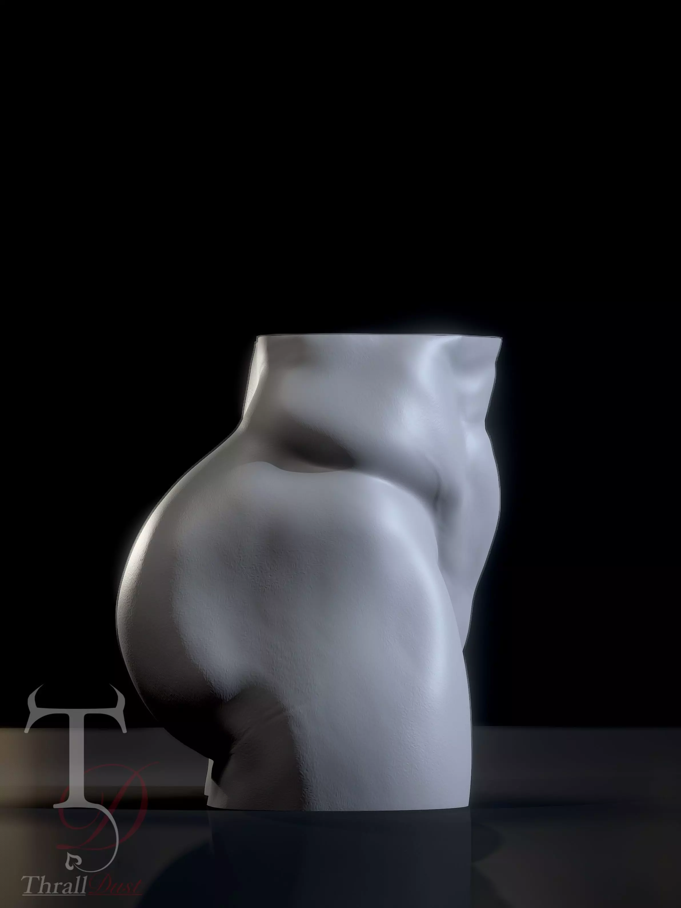 Bubble-Butt Male 3D print model_5