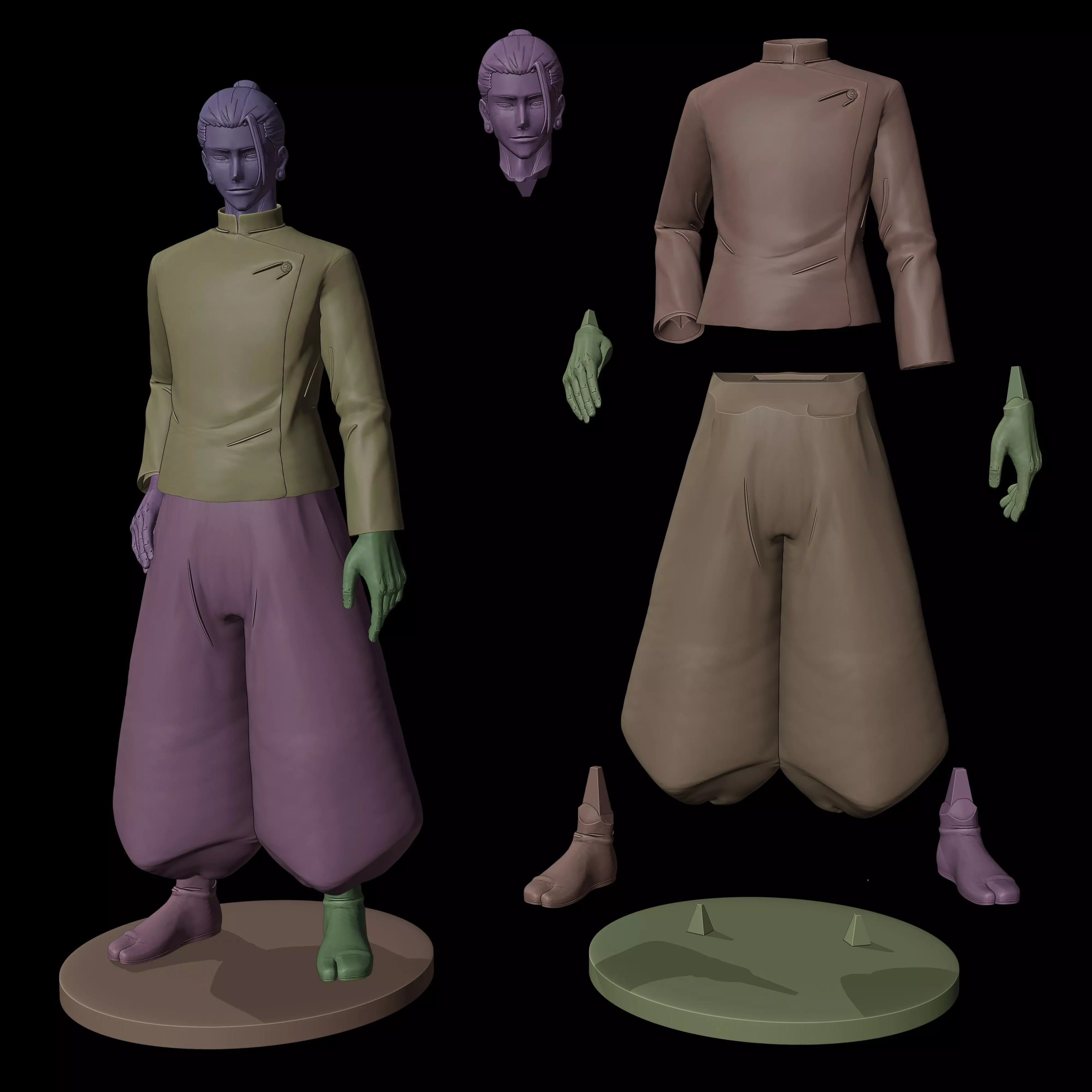 Suguru Geto Jujutsu Kaisen 3D Print Model 3D print model_12