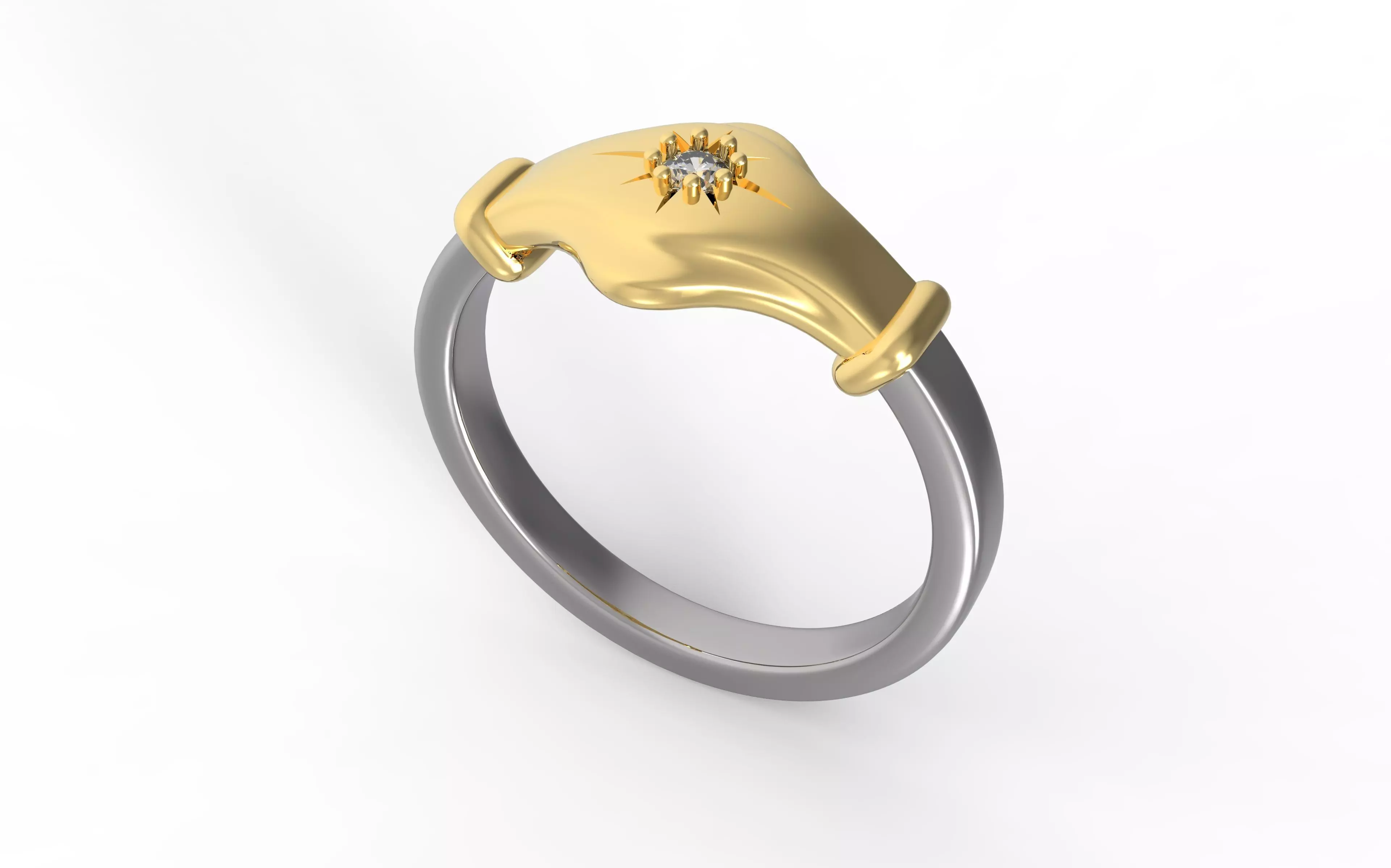  Signet Ring 3D print model_15