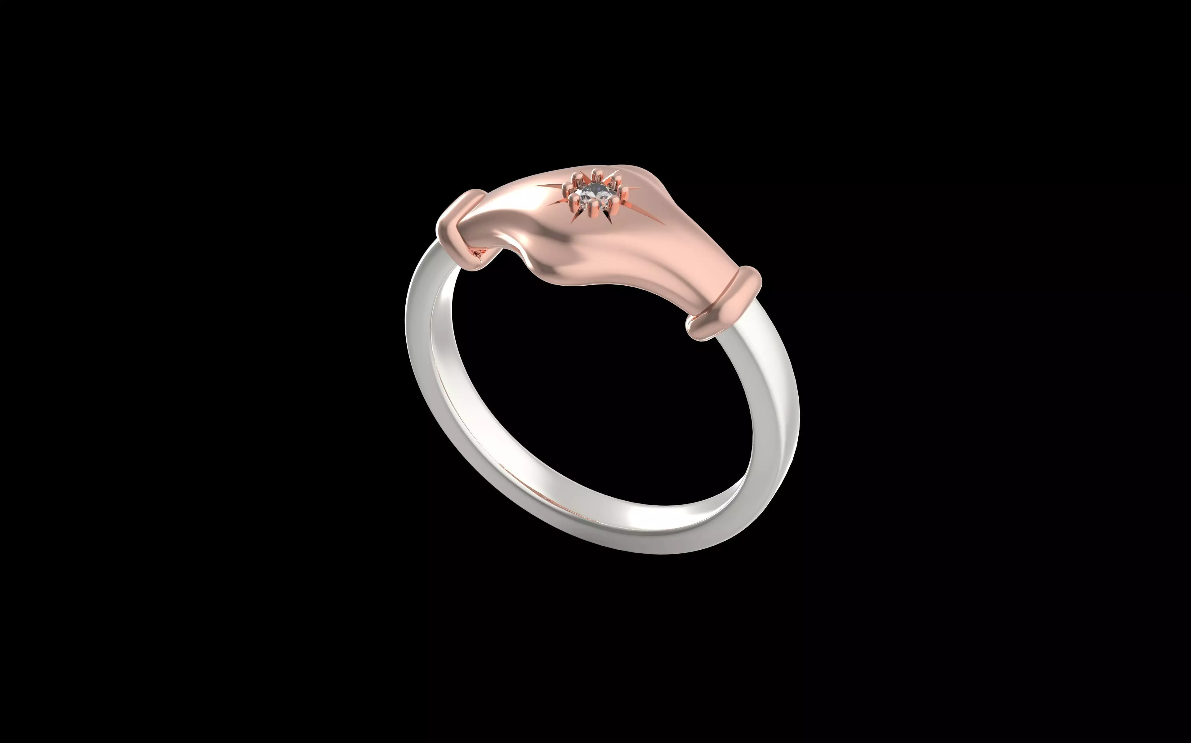  Signet Ring 3D print model_11