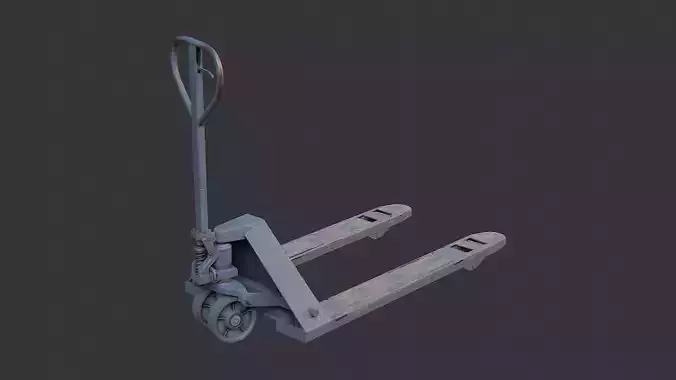 Rusty hand pallet jack metal lift tool