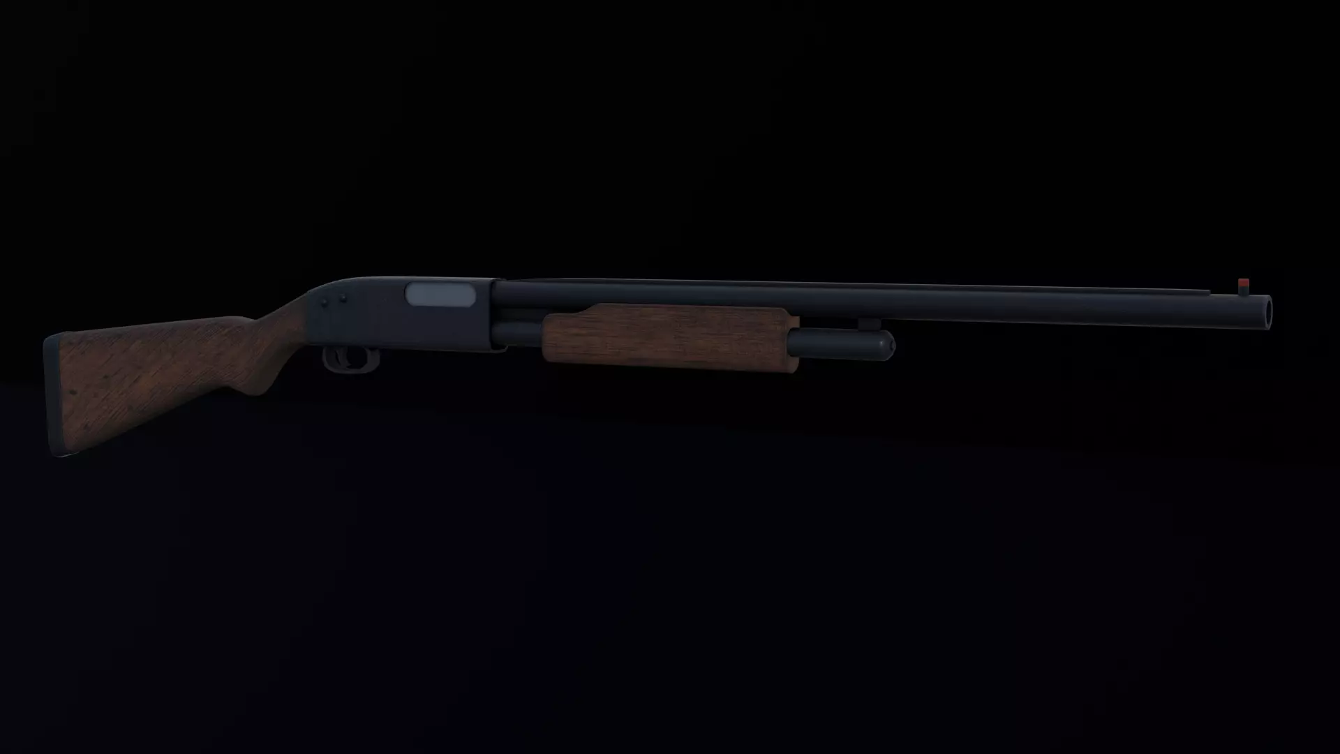 Shotgun1 Free 3D model_2