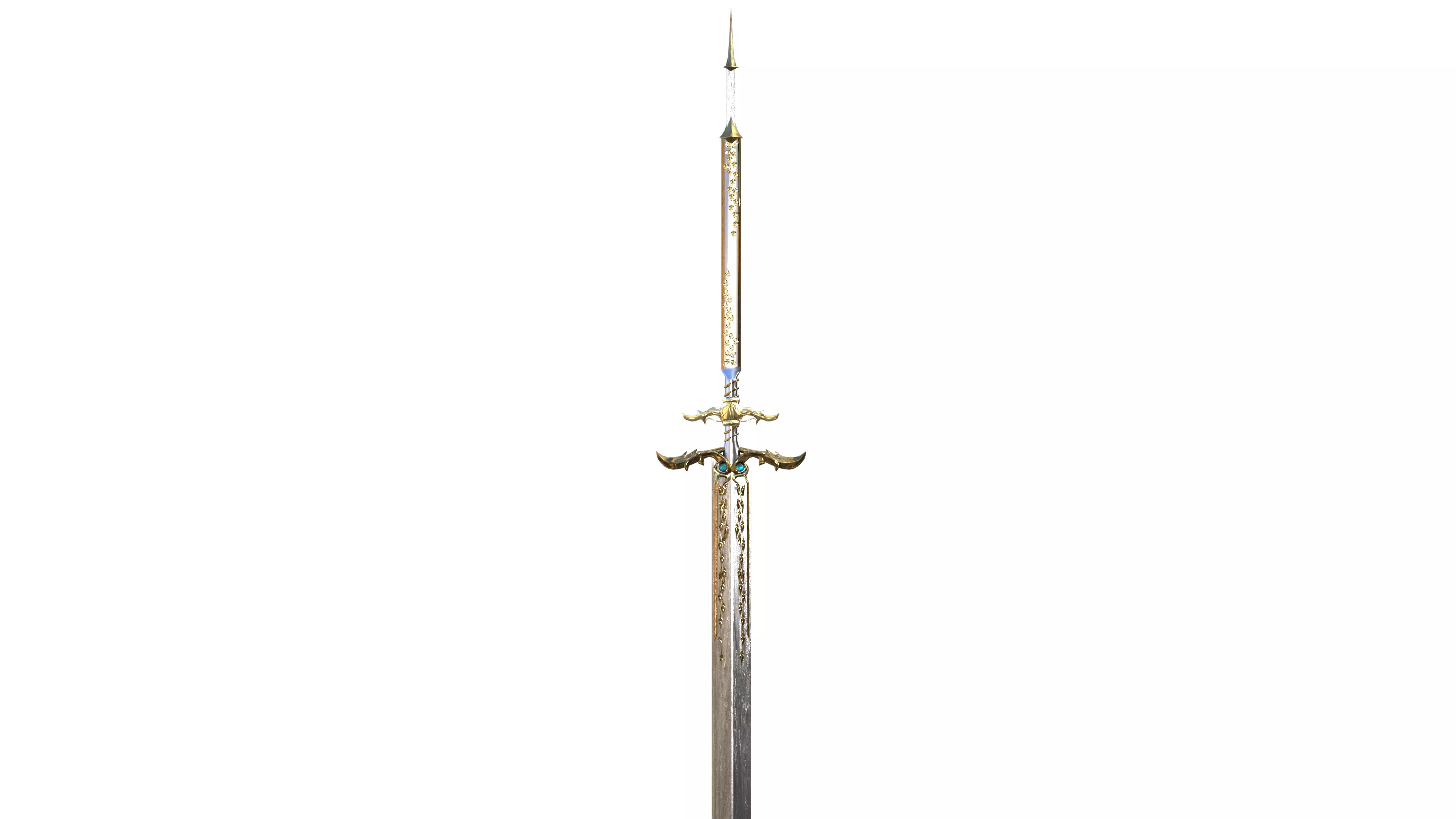 tree of angel Low-poly 3D model_7