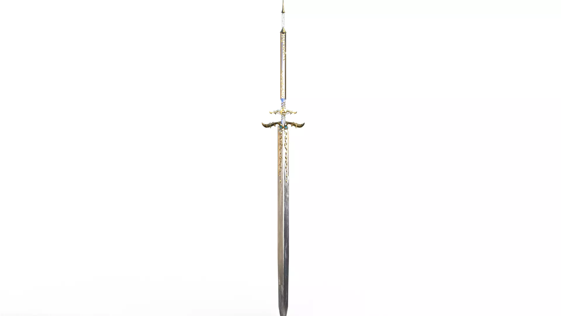 tree of angel Low-poly 3D model_0