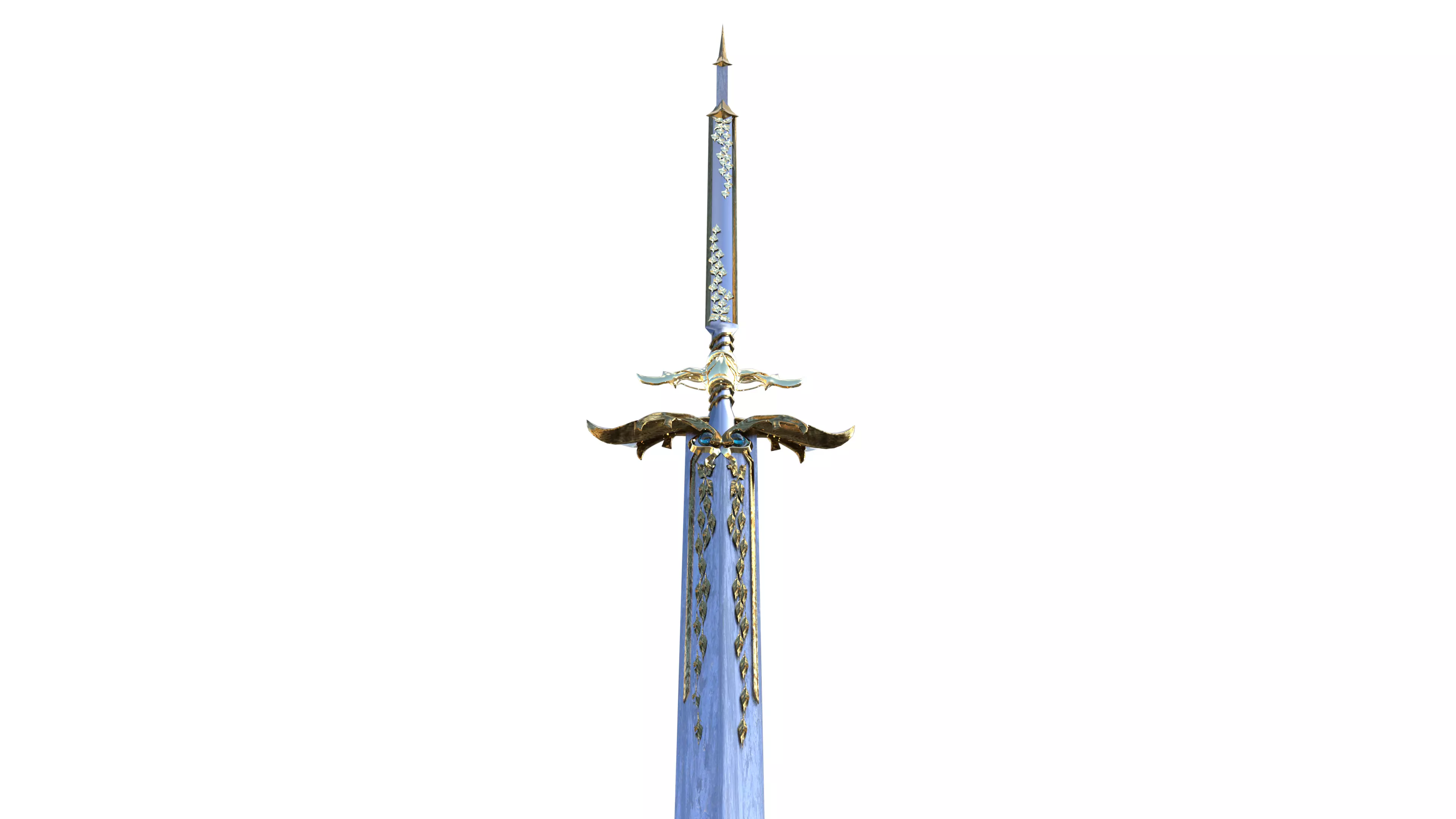 tree of angel Low-poly 3D model_3