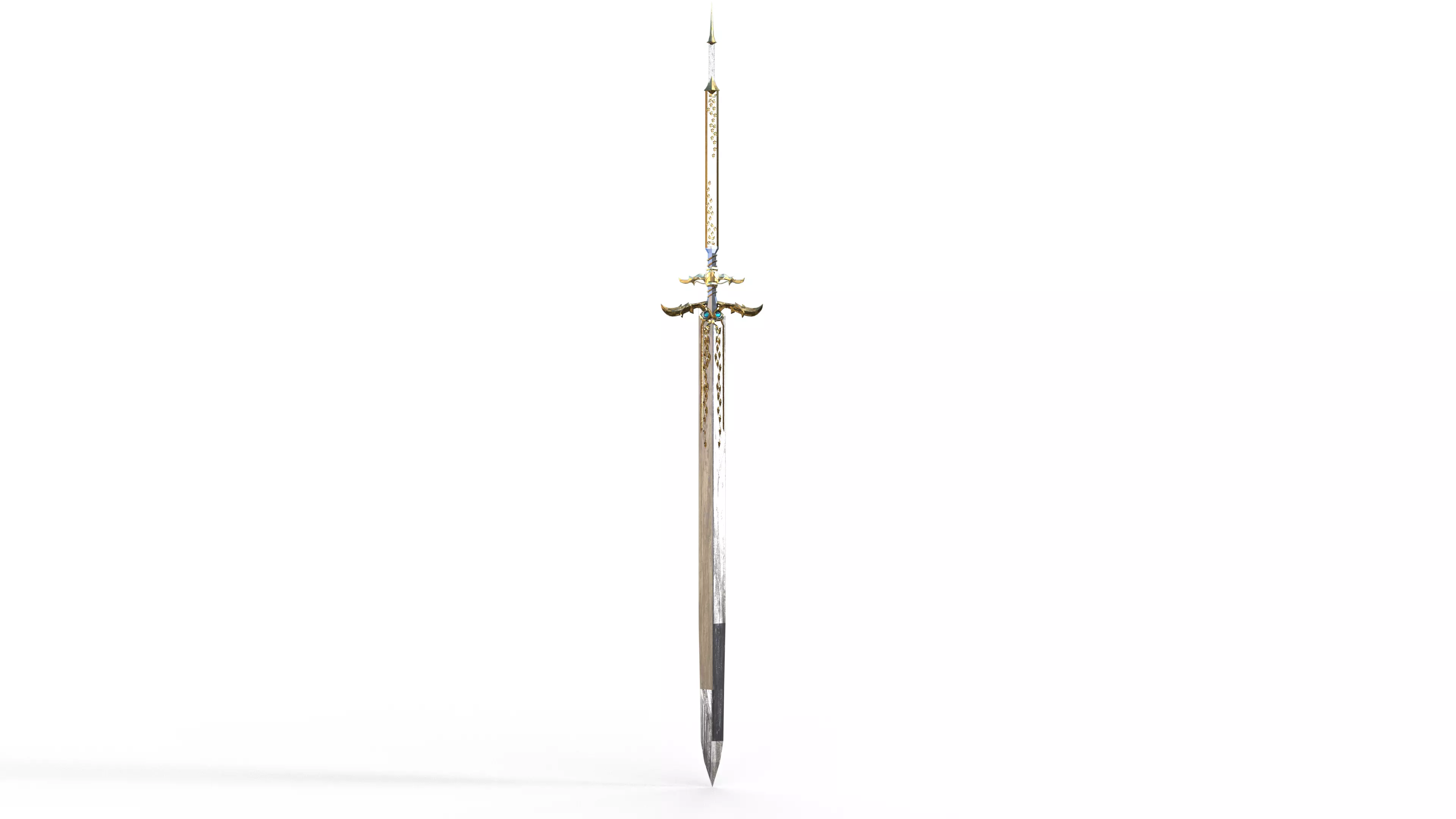 tree of angel Low-poly 3D model_6