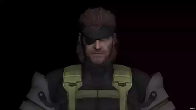 Metal Gear Solid Peace Walker Big Boss - 3D Model
