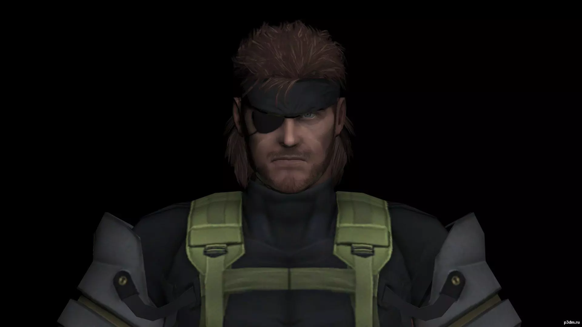 Metal Gear Solid Peace Walker Big Boss - 3D Model 3D model_0