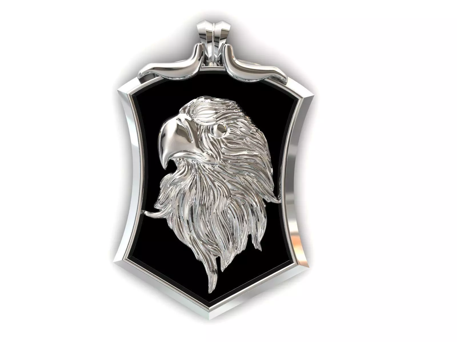 Erkek Kartal Kolye 3D print model_0