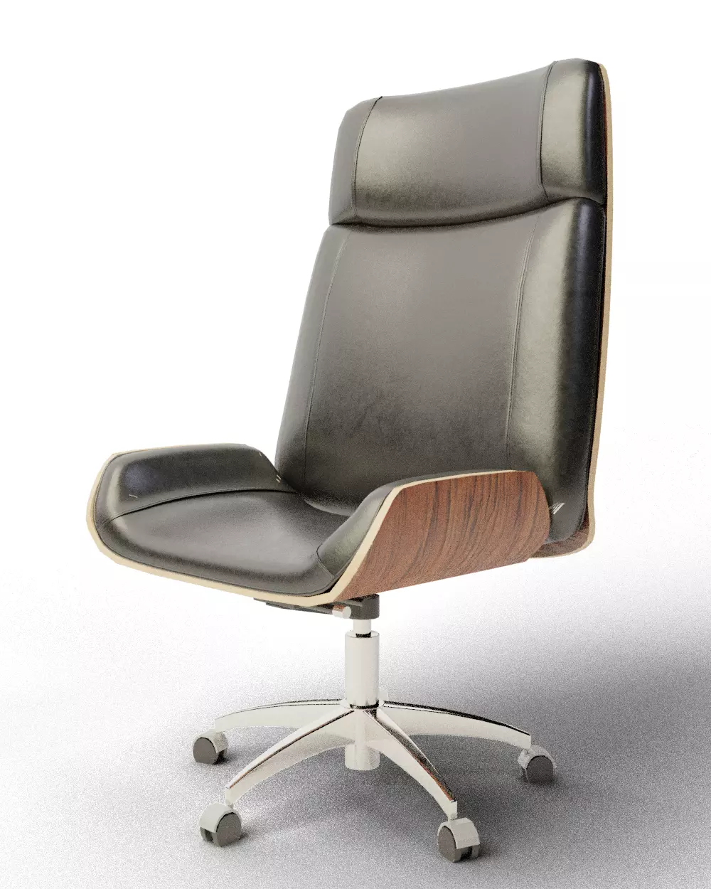 Executive Office Chair 3D model_0