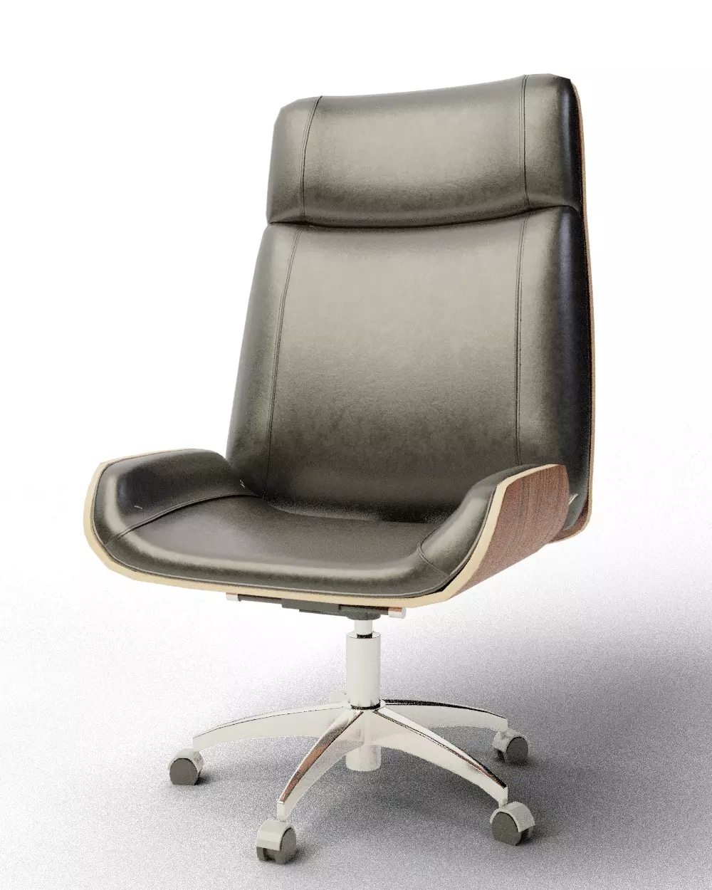 Executive Office Chair 3D model_1