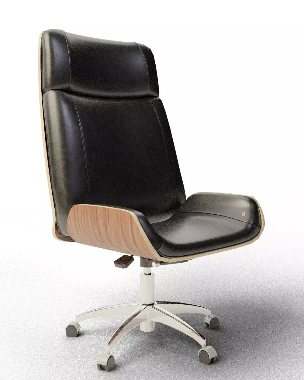Executive Office Chair 3D model_5