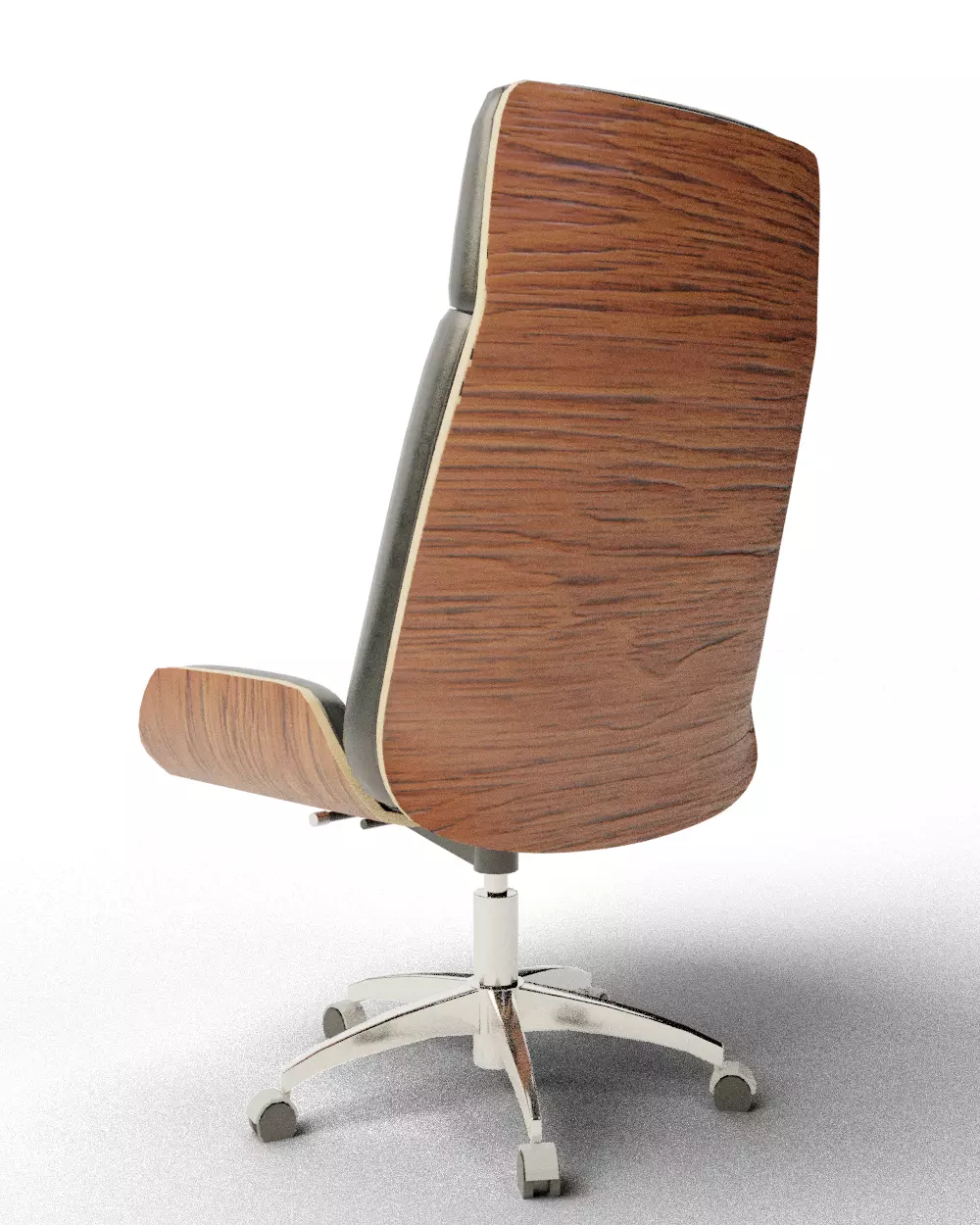 Executive Office Chair 3D model_9