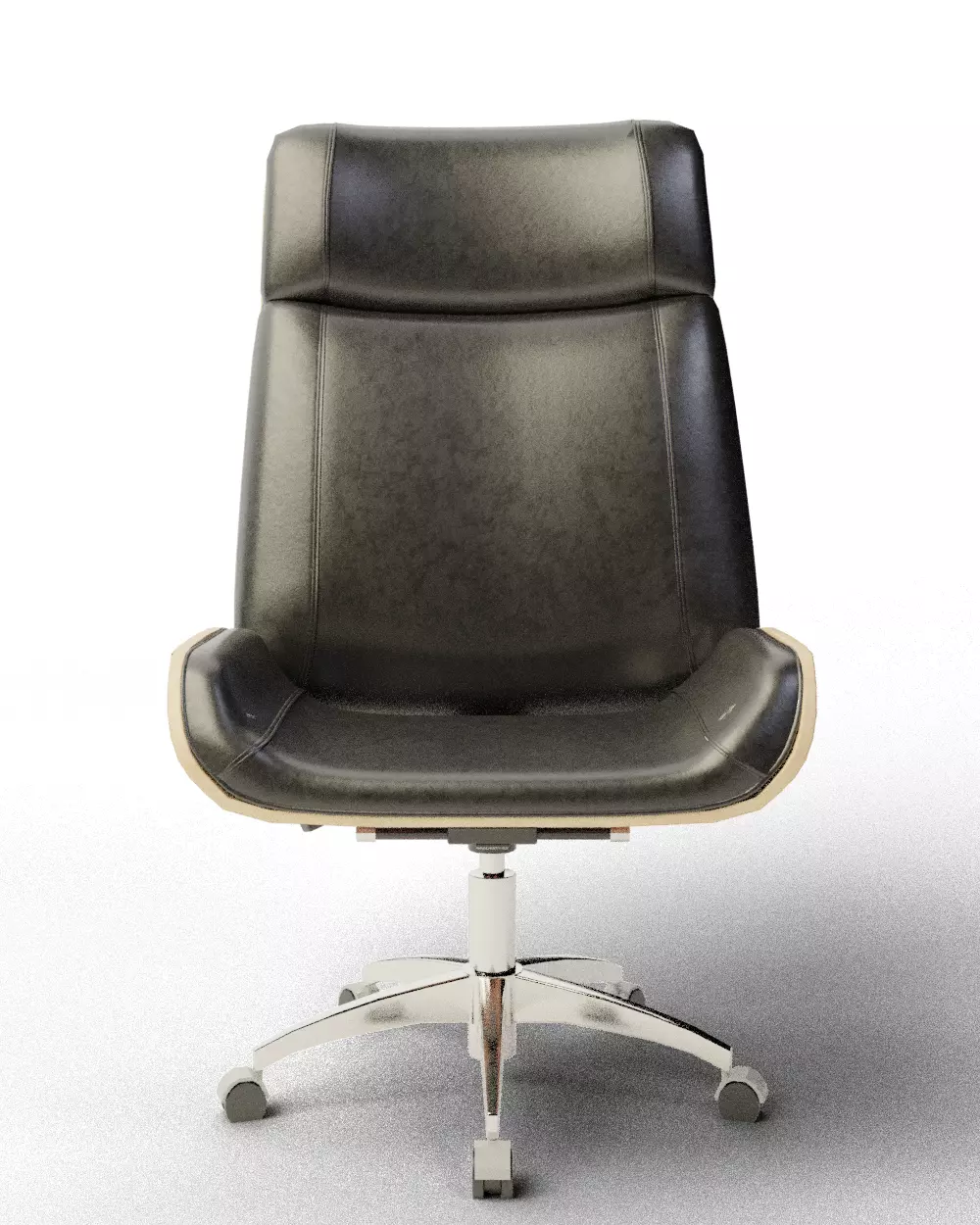Executive Office Chair 3D model_3