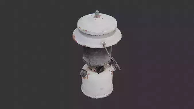 Gas Lantern Vintage Metal Outdoor Lamp
