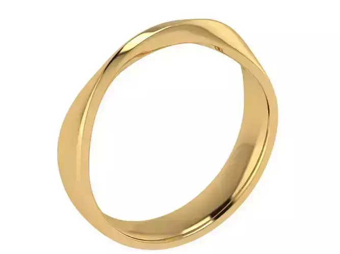 one top twist fashion ring 