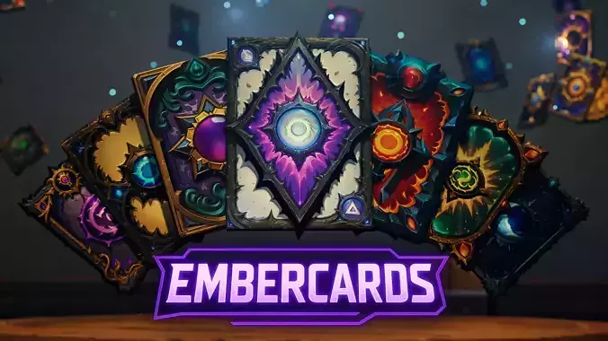 50 Stylized Card Deck Asset Pack - TCG Collection