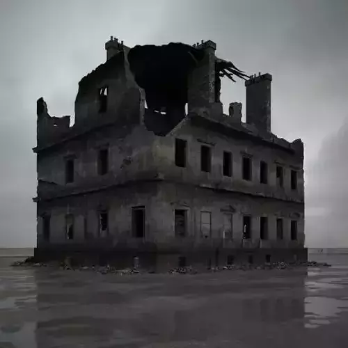 destroyed building 096 am165