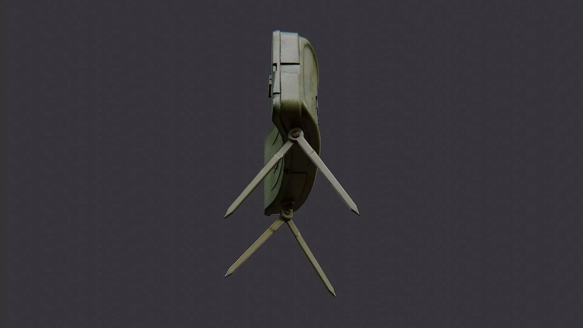 Claymore Anti Personnel Mine Low-poly 3D model_5