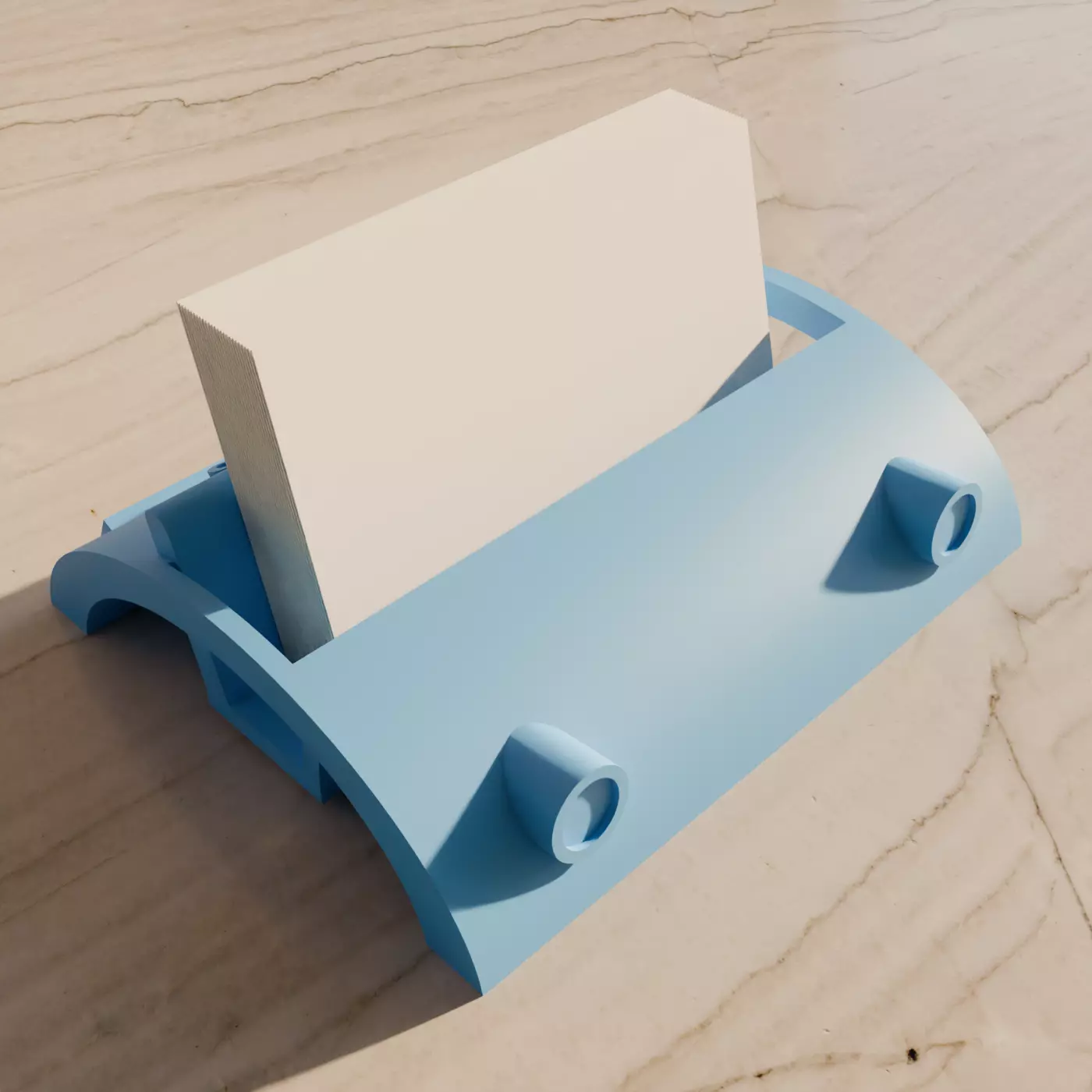 Business Card Holder STL File 3D print model_1