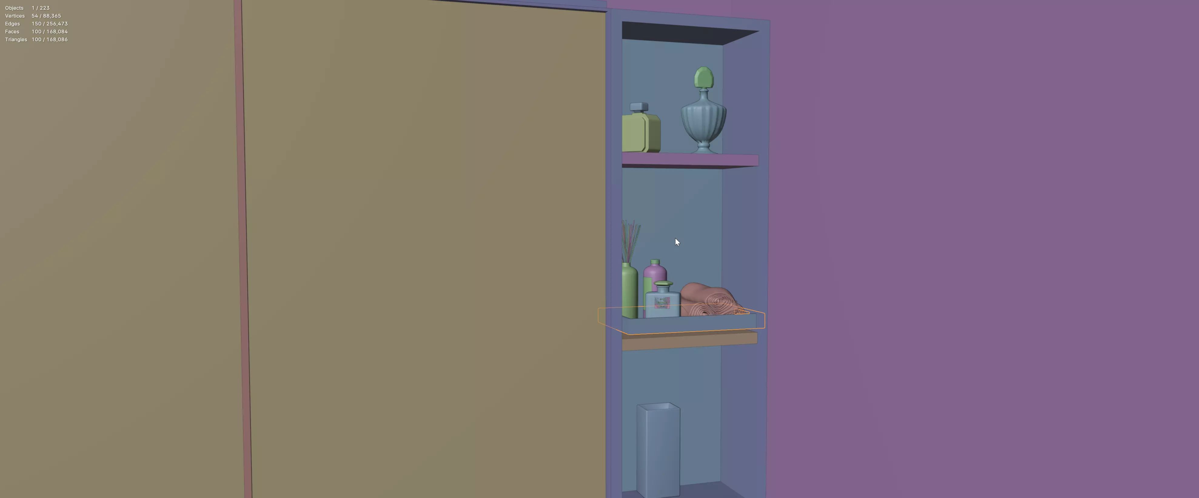 Bathroom Interior Scene Architectural Visualization Free 3D model_4