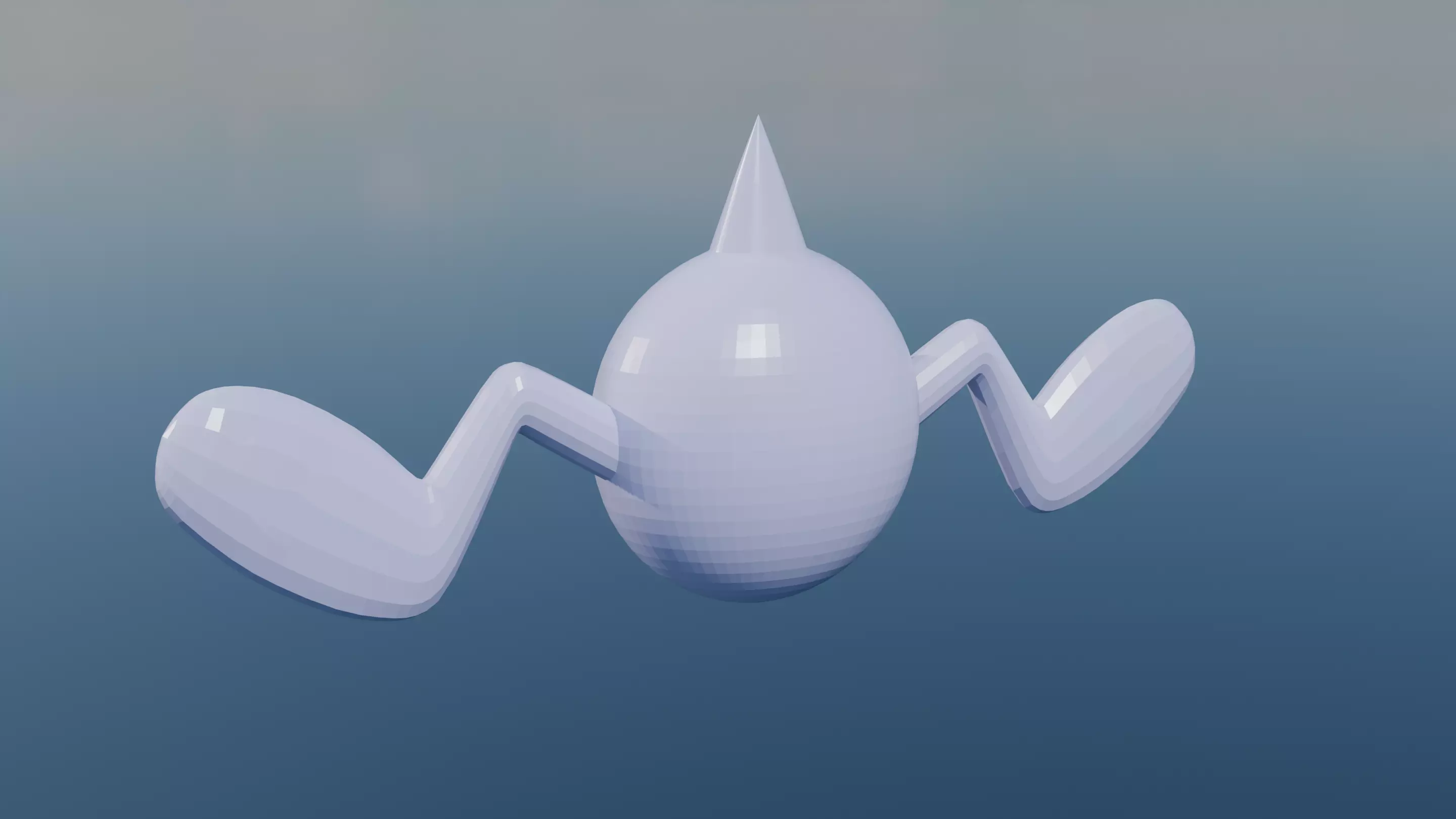 Pokemon Rotomi Low-poly 3D model_2