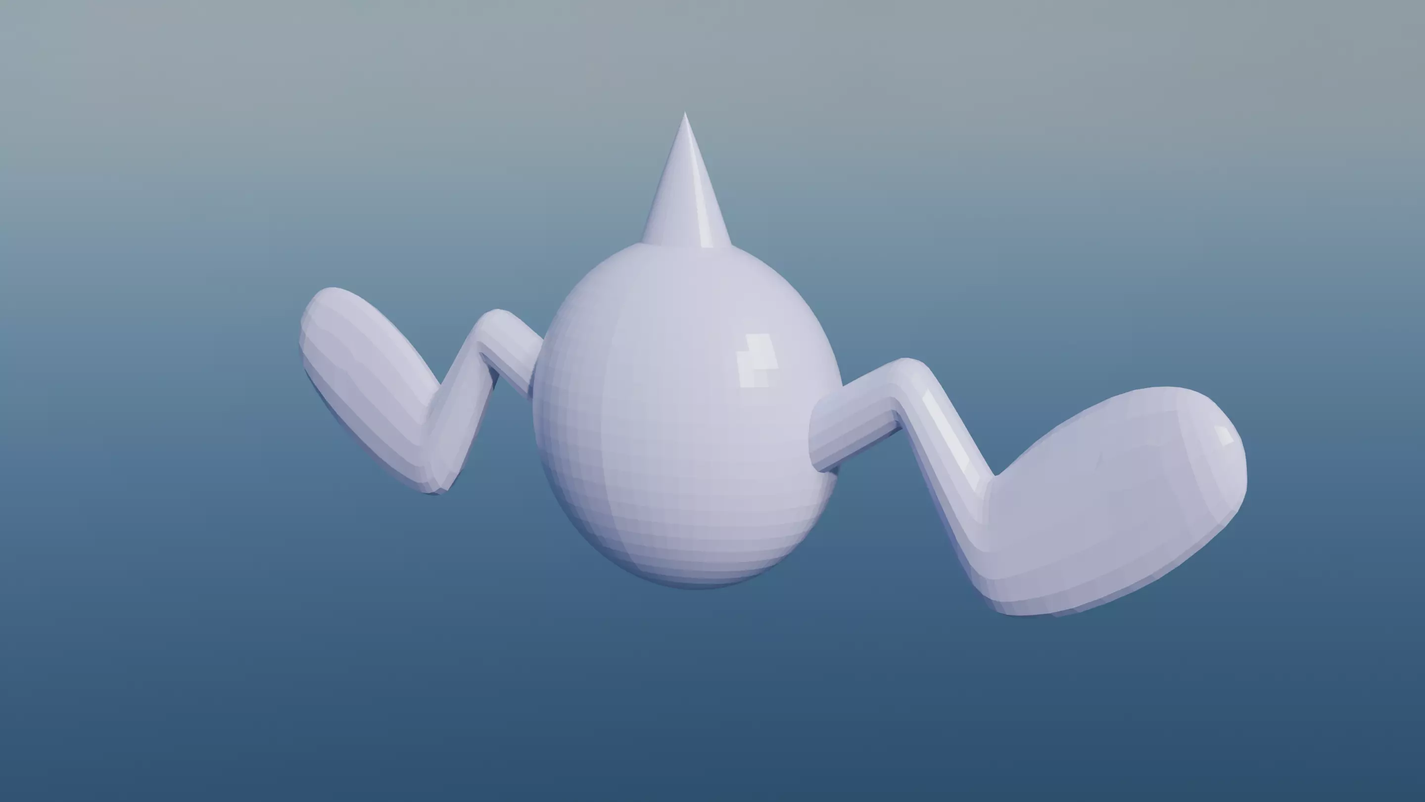 Pokemon Rotomi Low-poly 3D model_5