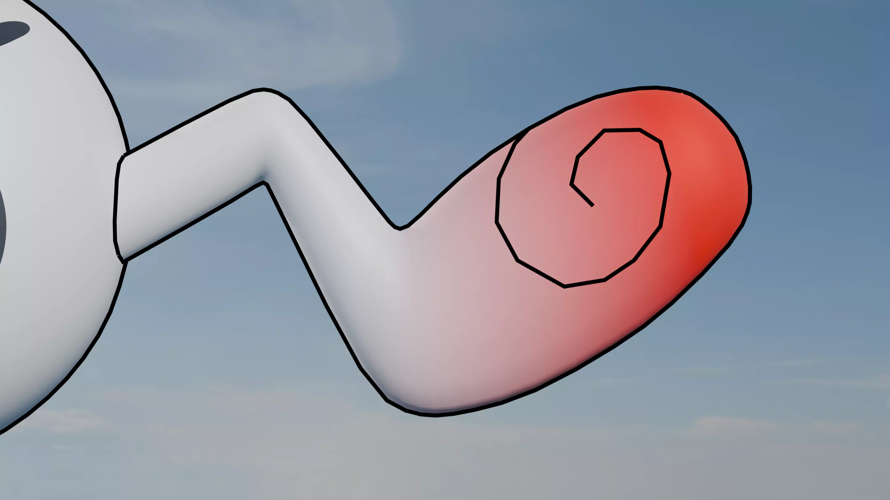 Pokemon Rotomi Low-poly 3D model_13