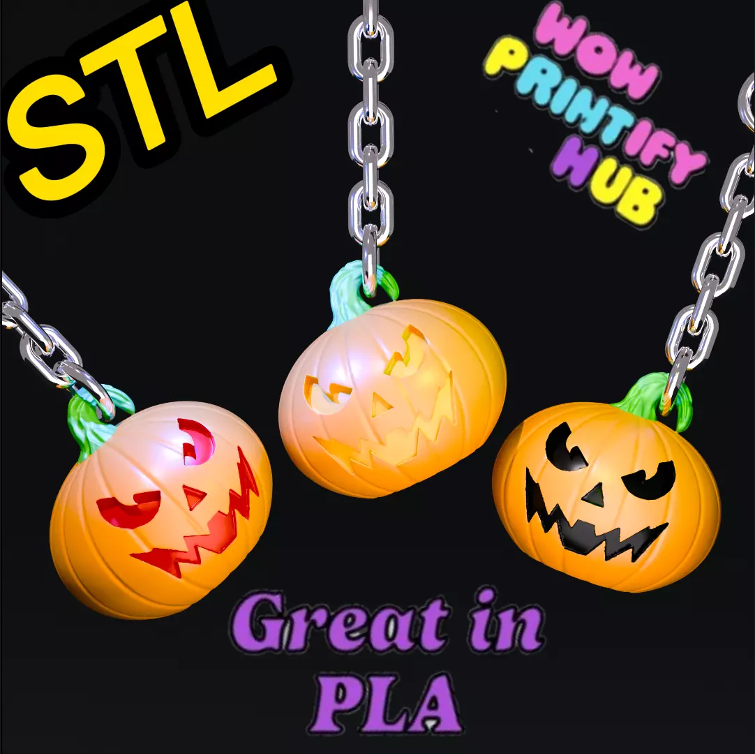 Jack O Lantern 3D Print File 3D print model_0