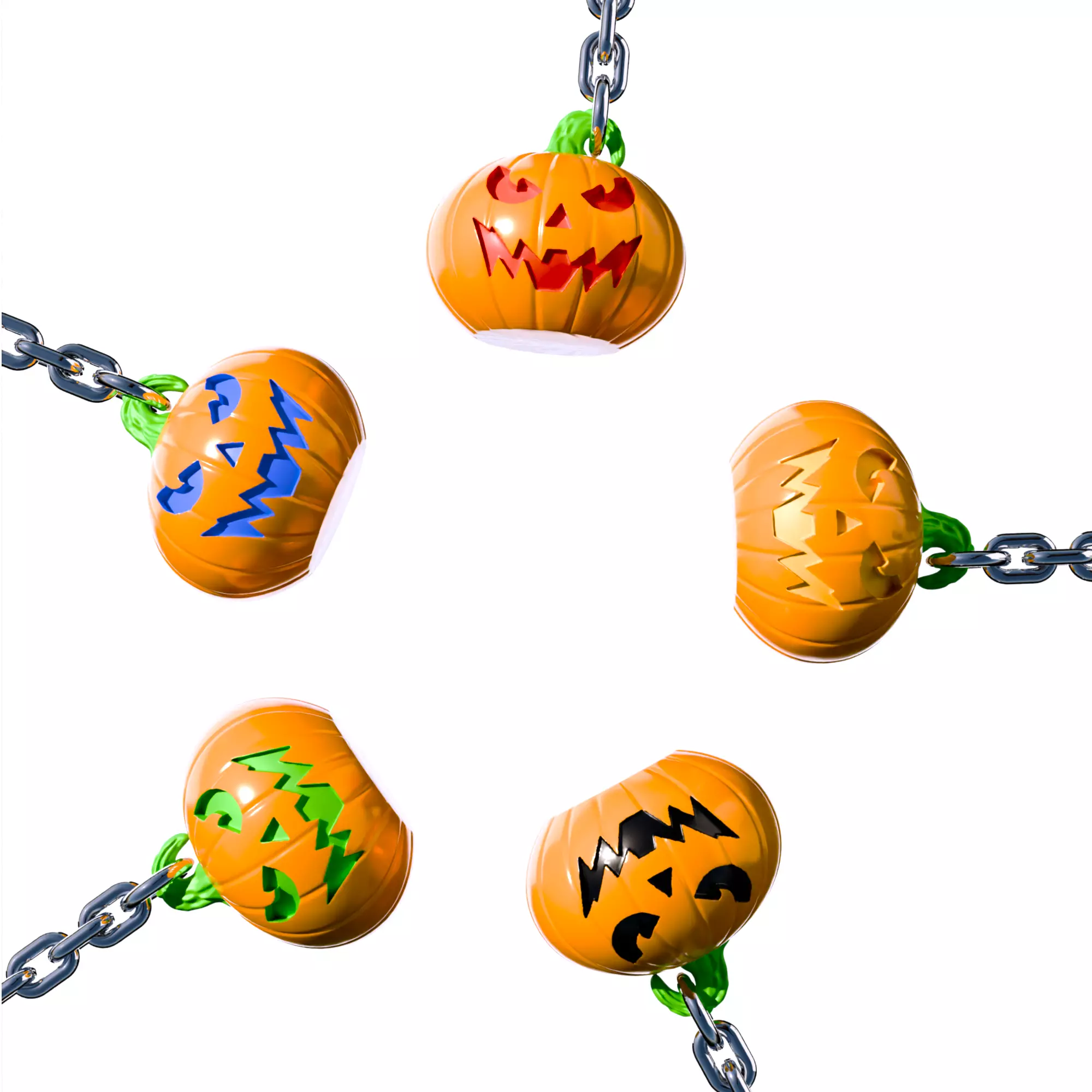 Jack O Lantern 3D Print File 3D print model_4