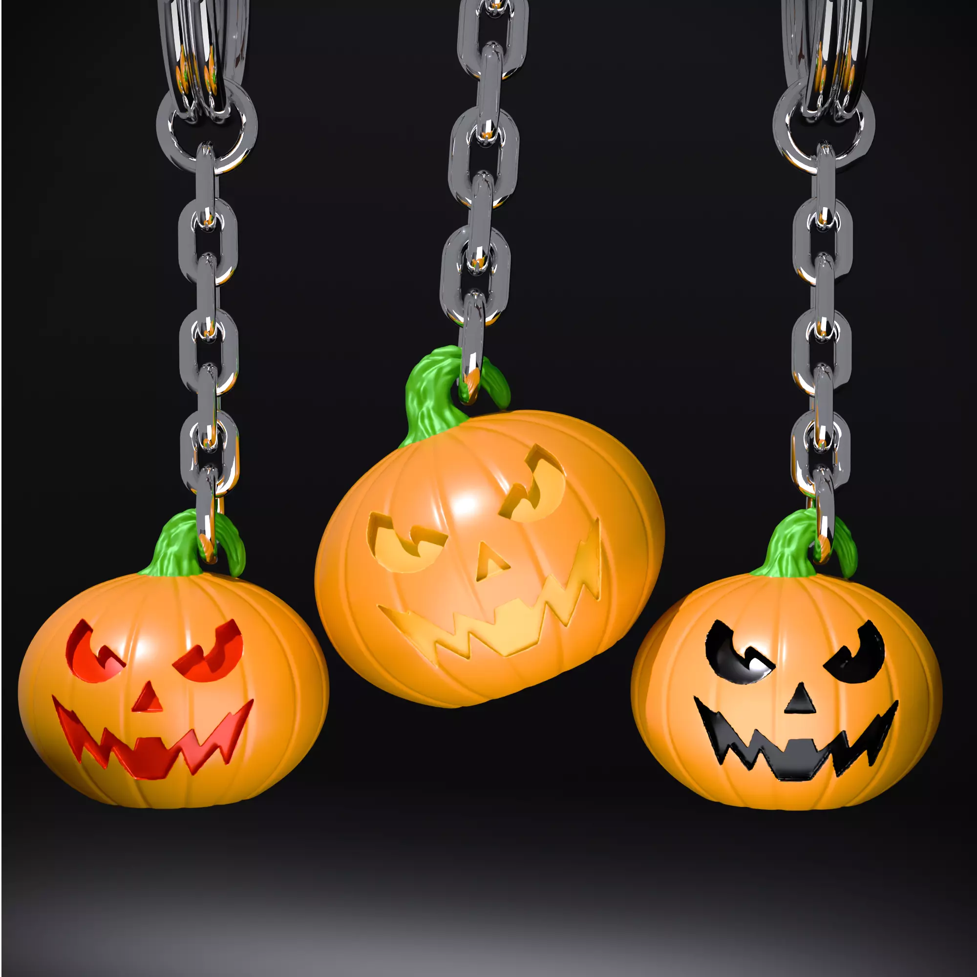 Jack O Lantern 3D Print File 3D print model_2