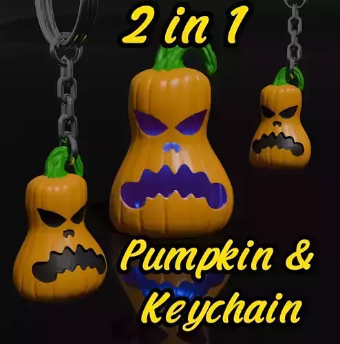 3D Halloween Pumpkin STL Bundle Jack-O-Lantern 3D print model