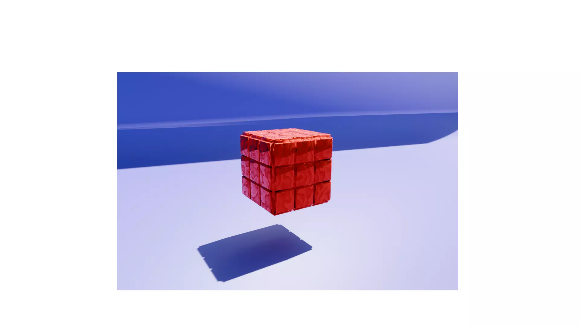 3D cube 3D print model