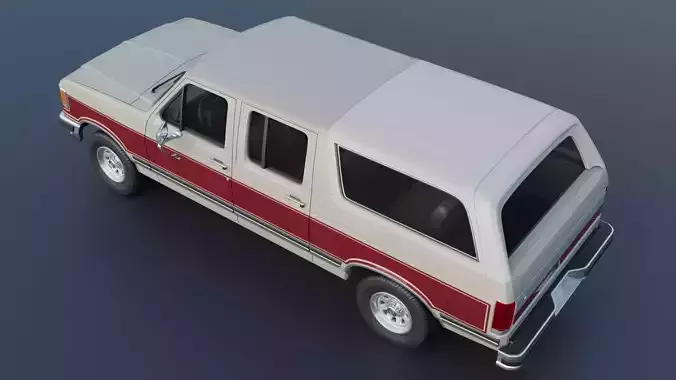Bronco Centurion Classic C-150 1987 3D print model 7