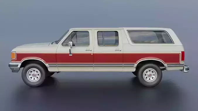 Bronco Centurion Classic C-150 1987 3D print model 5