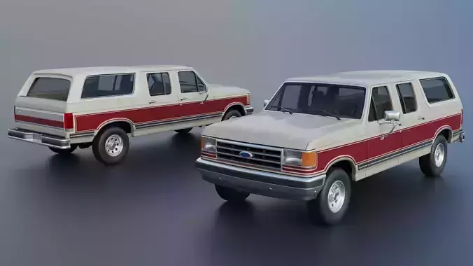 Bronco Centurion Classic C-150 1987 3D print model 2