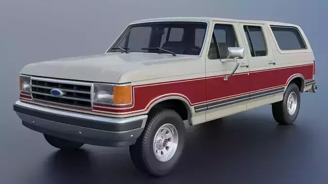 Bronco Centurion Classic C-150 1987 3D print model 4